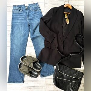 Mango Black Blazer